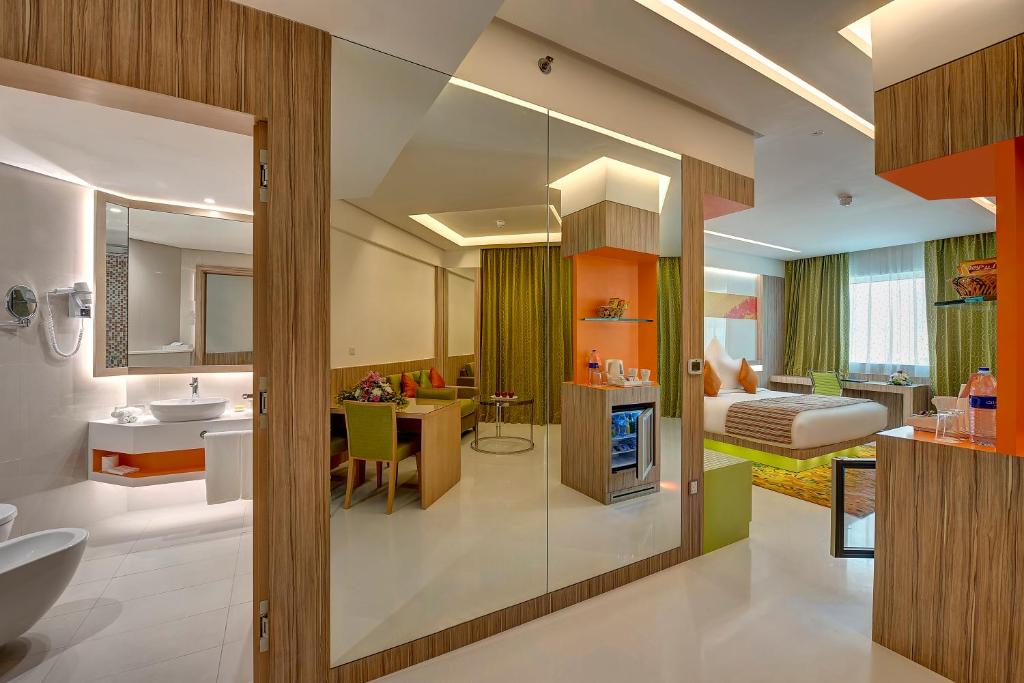 الغرف في فندق الخوري أتريوم دبي