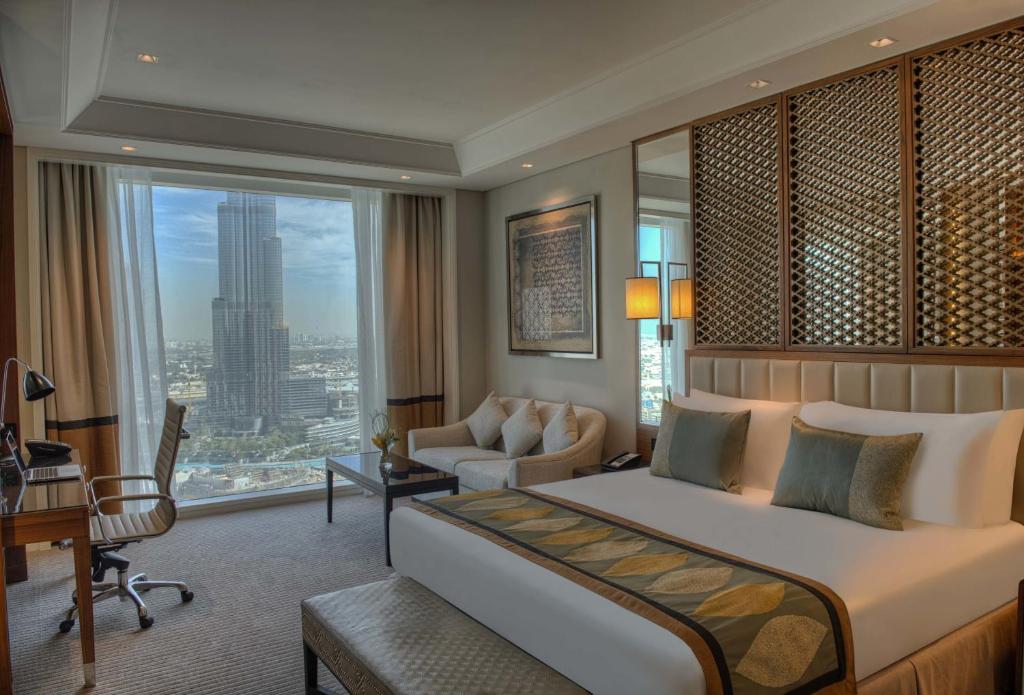 الغرف في فندق التاج دبي