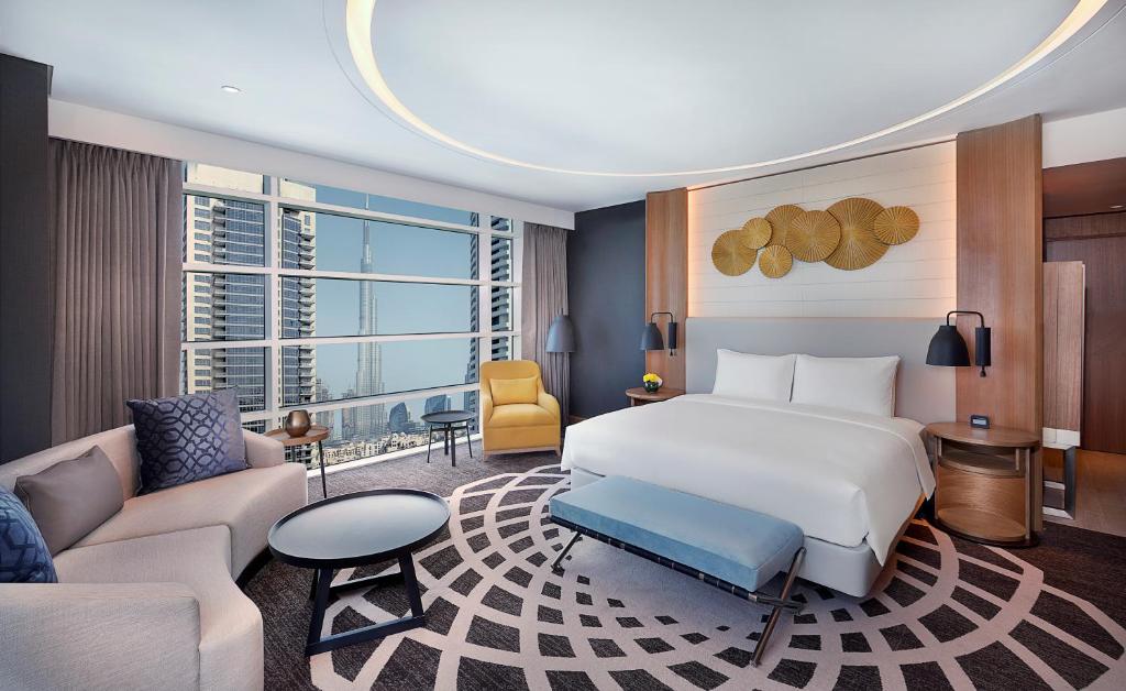 الغرف في فندق دبل تري باي هيلتون دبي الخليج التجاري
