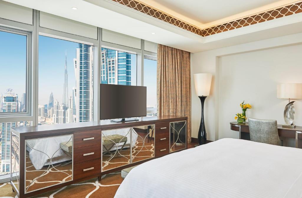 إطلالات الغرف في فندق هيلتون الحبتور دبي