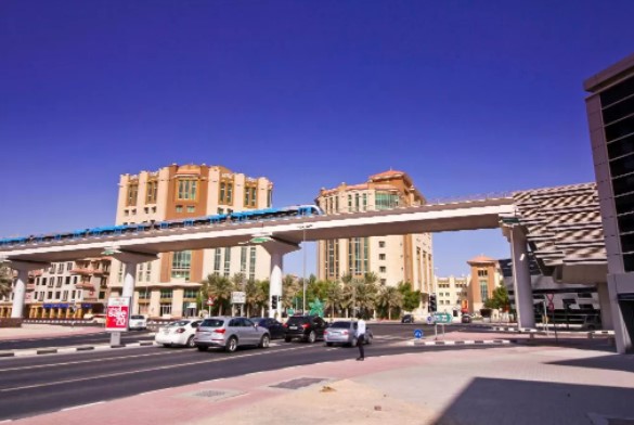 المنطقة المحيطة حول فندق نوفتيل بر دبي