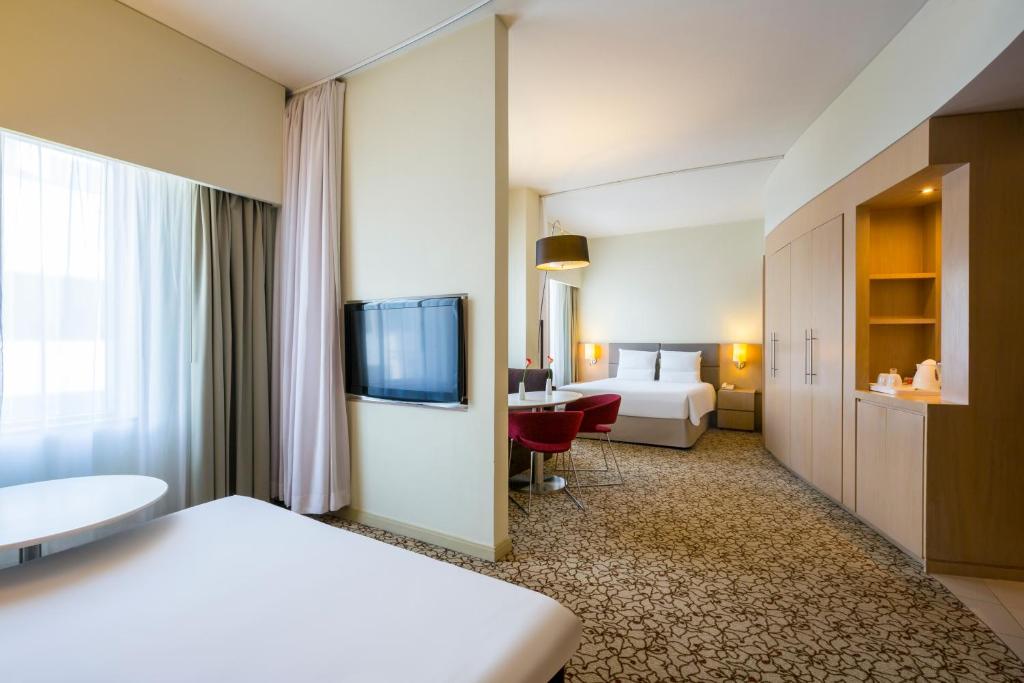 الغرف في فندق نوفوتيل سويت مول الإمارات دبي