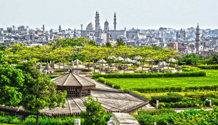 حديقة الأزهر اجمل اماكن سياحية بالقاهرة
