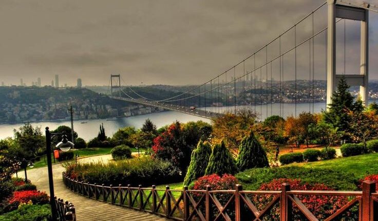 حدائق جميلة في إسطنبول