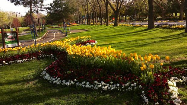 حديقة اتاتورك فلوريا من أروع وأشهر حدائق في إسطنبول،
