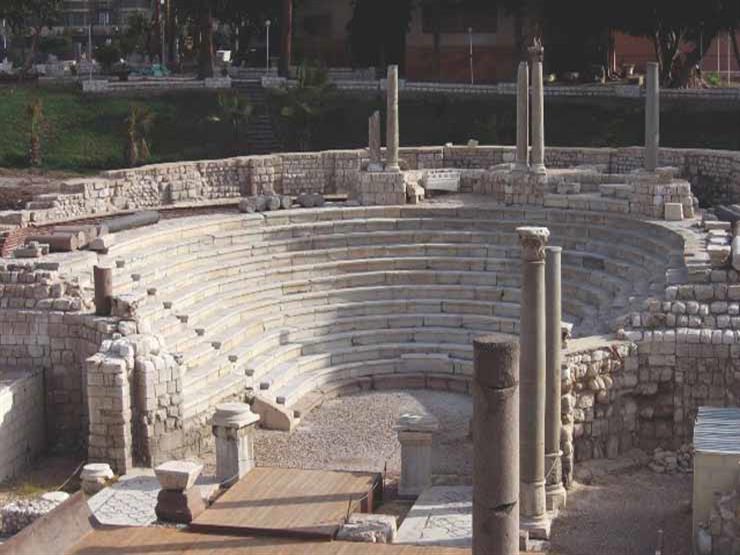 المسرح الروماني الكبير الإسكندرية