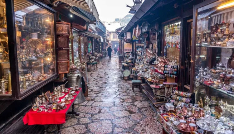 يطلق على سوق الأحدب في سراييفو بأنه من أغلى وأشهر أسواق سراييفو 