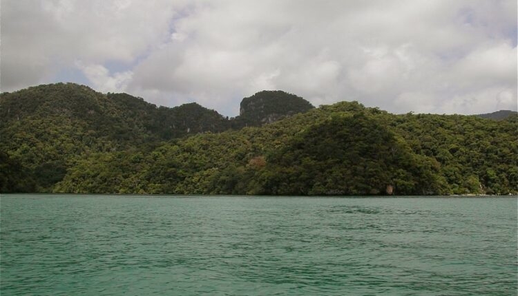 جزيرة العذراء الحامل ماليزيا من أماكن السياحة في ماليزيا.